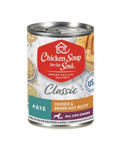 Chicken Soup Classic Pate Chicken & Brown Rice Recipe for All Life Stages 13 oz.