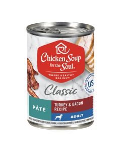 Chicken Soup Classic Pate Turkey & Bacon Recipe for Adult Dogs 13 oz.