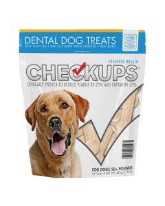 Checkup Dental Dog Treats 3 lbs.