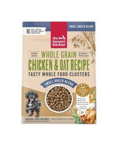 The Honest Kitchen Whole Grain Whole Food Clusters Chicken & Oats Recipe for Small Breeds 1 lb.