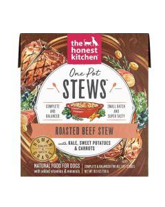The Honest Kitchen One Pot Stews - Roasted Beef Stew with Kale, Sweet Potatoes & Carrots 10.5 oz.