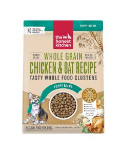 The Honest Kitchen Whole Grain Whole Food Clusters Chicken & Oats Recipe for Puppies 4 lbs.