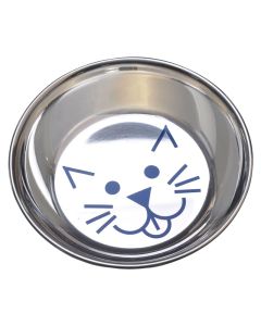 Van Ness Stainless Steel Saucer Style Cat Dish