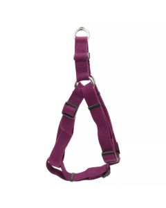 Coastal New Earth Soy Adjustable Eggplant Harness 3/4" X 20"-30"