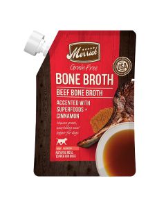 Merrick Grain Free Beef Bone Broth 16 oz.