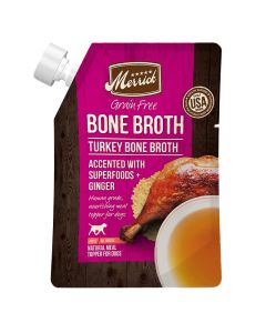 Merrick Grain Free Turkey Bone Broth 16 oz.