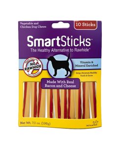 SmartBones SmartSticks Made with Bacon & Cheese 10 pk.