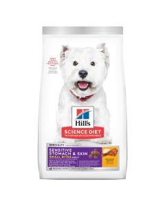 Hill's Science Diet Adult Stomach & Skin Small Bites Chicken Recipe Dog Food 4 lb.