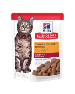Hill's Science Diet Adult Tender Chicken Dinner Cat Food 2.8 oz.