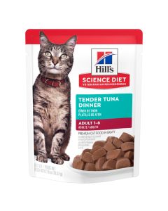 Hill's Science Diet Adult Tender Tuna Dinner Cat Food 2.8 oz.