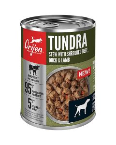 ORIJEN Tundra Stew with Shredded Beef, Duck & Lamb 12.8 oz.