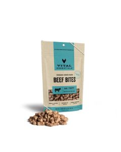 Vital Essentials Freeze-Dried Raw Beef Bites Dog Treats 6.2 oz.