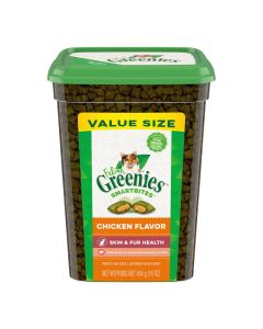 Feline Greenies SMARTBITES Skin & Fur Chicken 16 oz.