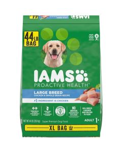 IAMS Proactive Health Adult Large Breed Chicken Flavor 44 lbs.