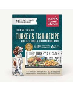 The Honest Kitchen Turkey and Fish with Gourmet Grains 10 lbs