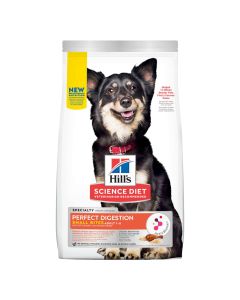 Hill's Science Diet Perfect Digestion Small Bites Chicken, Brown Rice & Whole Oats Recipe 3.5 lbs.