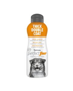TropiClean PerfectFur Thick Double Coat Shampoo 16 oz.
