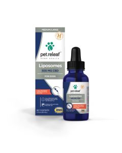 Pet Releaf CBD Liposome Hemp Oil 300 for Medium/Large Dogs 1 fl. oz.