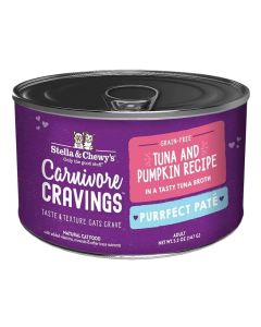 Stella & Chewy's Carnivore Cravings Purrfect Pat� Tuna & Pumpkin Recipe 5.2 oz.