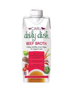 CARU Daily Dish Beef Broth for Dogs or Cats