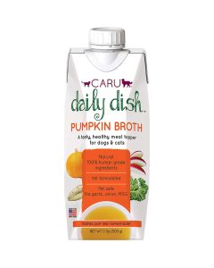 CARU Daily Dish Pumpkin Broth for Dogs & Cats
