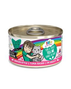 WERUVA b.f.f. Oh My Gravy Tuna & Turkey Tell Me Dinner in Gravy 2.8 oz.