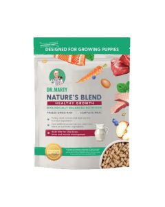 Dr. Marty Nature's Blend Healthy Growth Freeze-Dried Raw Complete Meal 16 oz.
