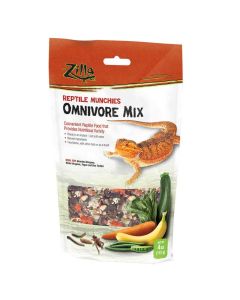 Zilla Omnivore Mix Reptile Munchies 4oz