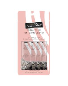 Fussie Cat Tuna with Salmon Puree 4 Pack