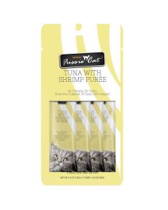Fussie Cat Tuna with Shrimp Puree 4 Pack