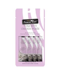 Fussie Cat Tuna with Chicken Puree 4 Pack