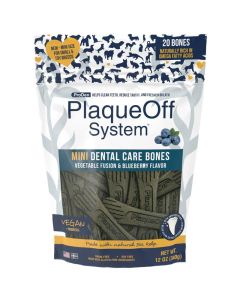 ProDen PlaqueOff System Mini Dental Care Bones Blueberry 12 oz