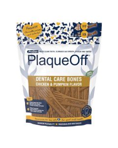 ProDen PlaqueOff Chicken and Pumpkin Dental Bones 17oz.