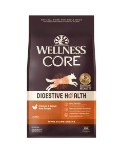 Wellness CORE Digestive Health for Dogs Chicken & Brown Rice Recipe 24 lbs.