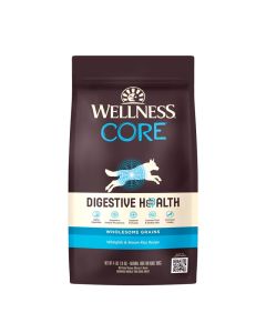 Wellness CORE Digestive Health for Dogs Whitefish & Brown Rice Recipe  22 lbs.