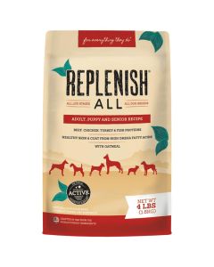 Replenish All Multi Protein Formula Dog Food 4 lbs.