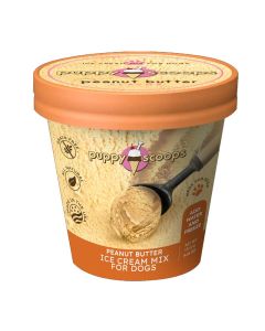 Puppy Cake Puppy Scoops Peanut Butter Ice Cream Mix 4.65oz