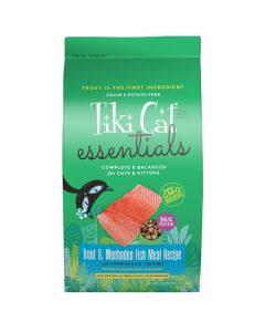 Tiki Cat Essentials Trout & Menhaden Fish Meal Recipe 6 lbs.