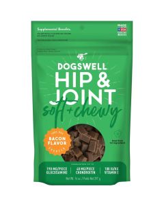 Dogswell Hip & Joint Soft & Chewy Treats Bacon Flavor 14 oz.