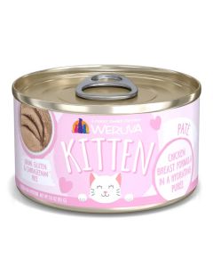 WERUVA Kitten Pate Chicken Breast Formula in a Hydrating Puree 3 oz.