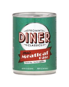 Fromm Diner Classics Milos Meatloaf Canned Dog Food 12 oz. pate