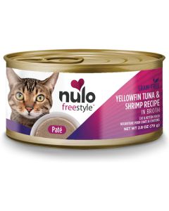 Nulo Freestyle Pate YellowfinTuna & Shrimp Recipe In Broth 2.8oz