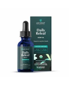 Pet Releaf Daily Releaf 750mg Hemp Oil for Large/Extra Large Dogs 1 fl. oz.
