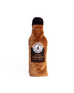 ZippyPaws Happy Hour Crusherz Whiskey Dog Toy 11 in