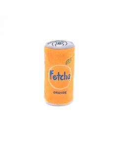 ZippyPaws Squeakie Can Fetcha Orange Dog Toy 5.5 in