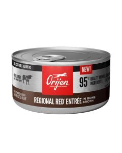 Orijen Regional Red Entree in Bone Broth Adult Cat Food 3 oz.