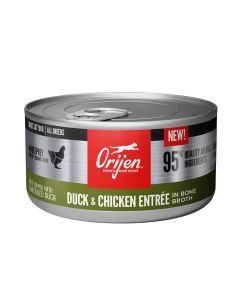 Orijen Duck & Chicken Entree in Bone Broth Adult Cat Food 3 oz.