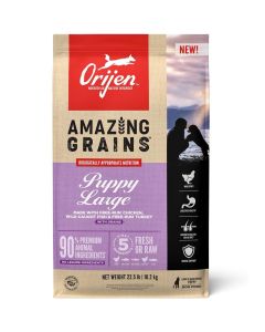 Orijen Amazing Grains Puppy Large Dry Dog Food 22.5 lbs.