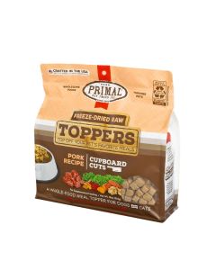Primal Cupboard Cuts Freeze Dried Topper Pork 3.5 oz.