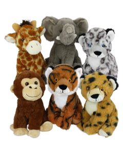 Multipet Eco Safari Animals Dog Toys